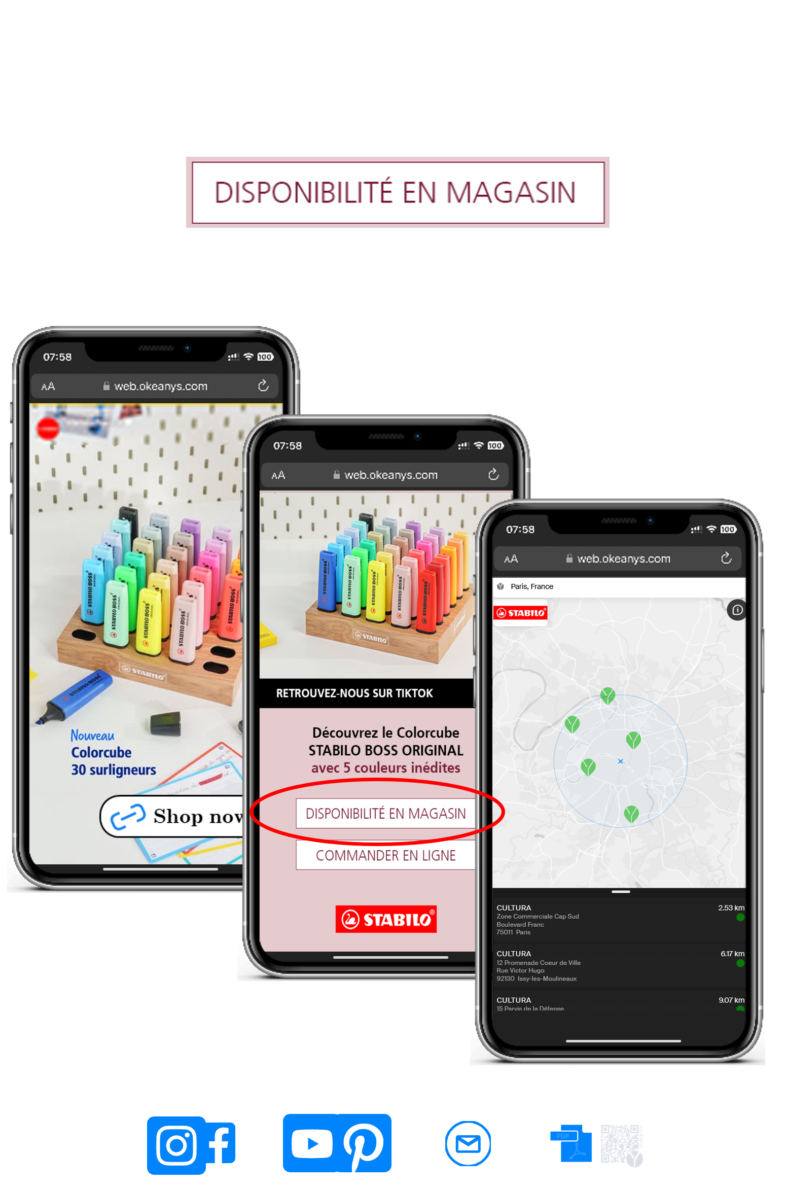 Stabilo - Social Ads nouveau produit